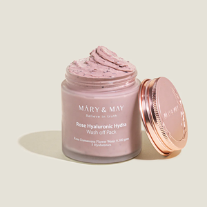 Mascarilla Facial Hidratante con Ácido Hialurónico y Extracto de Rosas Mary&May 125g – Cosmética Coreana Australia - Product Image 2