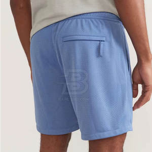 Pantalones cortos de malla hechos a medida para hombre, pantalones cortos de malla de nuevo diseño, pantalones cortos de malla de poliéster Spandex para hombre - Product Image 4