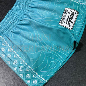 Shorts de rugby personnalisés 100% polyester, shorts de foot australiens avec poches, sublimation, tissu extensible - Product Image 4