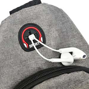 Ultimate Summer Travel <b>Sling</b> <b>Bag</b> Fashionable Water-Proof Nylon Chest <b>Bag</b> with Zipper Closure - Product Image 6