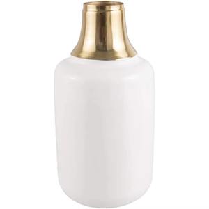 Top tendance bas prix couleur or et émail coloré Vase à fleurs décoratif excellente qualité - Product Image 3