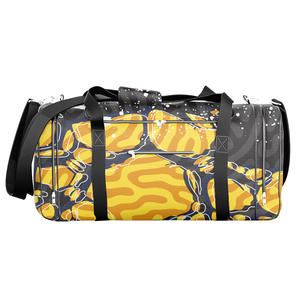 กระเป๋าดัฟเฟิลอเนกประสงค์สำหรับยิมและกลางแจ้งพร้อมตัวแยกเปียกแห้งดีไซน์ทนทานเหมาะสำหรับการเดินป่าตั้งแคมป์และอุปกรณ์ออกกำลังกาย - Product Image 4