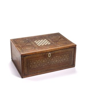 Boîte de stroge réfléchie Ramadan Mubarak Home Decor Cadeau islamique Décoration de l'Aïd Signe de l'Aïd Caisse en bois Coffrets cadeaux - Product Image 6