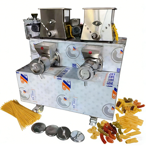 Máquina para Hacer Pasta de Doble Tolva, Máquina Comercial para Procesar Masa, Máquina para Hacer Macarrones y Fideos HJ-BK130A - Product Image 1