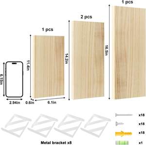 Floating <b>Shelves</b> for WallDifferent Sizes Natural <b>Wood</b> Wall <b>Shelves</b> for Bathroom Storage Decoration Wholesale Manufacturer Supply - Product Image 2