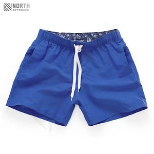 Shorts de Baño Personalizados con Logotipo para Hombre, 16 Colores, Azul Liso, Secado Rápido, Shorts Deportivos, Traje de Baño Urbano - Product Image 6