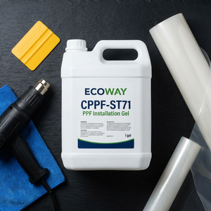 ECOWAY CPPF-ST71 Gel de Instalación PPF |   pH Neutro |   Lubricación de Alto Rendimiento Sin Burbujas |   Película de Protección de Pintura TPU |   1 galón - Product Image 5