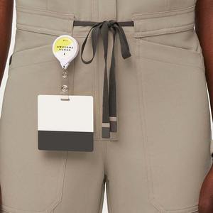 Conjuntos de Enfermería de moda transpirable de alta calidad para mujer, Pantalones rectos, uniformes hospitalarios altos, bonitos uniformes de enfermería Sexy - Product Image 4