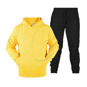 Ropa deportiva Traje Casual Hombres Conjuntos de ropa Pantalones de chándal y Sudadera con capucha Conjunto Chándal Hombres Sudadera con capucha + Pantalones Sudadera con capucha - Product Image 1