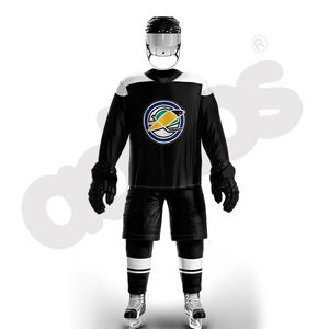 Uniforme de Hockey sobre Hielo 2025 de Alta Calidad, 100% Poliéster, Transpirable, Jersey y Pantalón, Sublimado, Personalizado por ADDOS Corporation OEM - Product Image 1