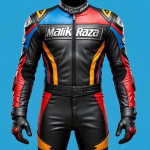 Traje de carreras de pista Ajuste personalizado, tamaño personalizado, estilo, color y logotipos en cuero de vaca duradero de lujo para el rendimiento en pista - Product Image 2