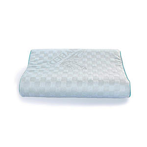Almohadas de cama de espuma viscoelástica ergonómicas modernas soporte Cervical de cuello saludable patrón geométrico monolítico de alta calidad directo de fábrica - Product Image 1