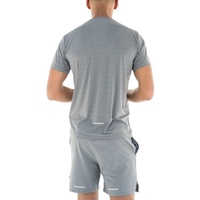 Offre spéciale, ensemble short et t-shirt 100% coton pour homme, ensemble d'été décontracté avec deux lits, logo personnalisé OEM à manches courtes, vente en gros, vêtements de rue