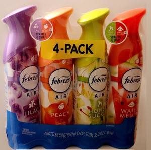 Febreze Fabric Refresher bundle, Water-Based Formula Fabric Spray, Laundry Scent Boosters - 2 x Cotton Scents 375ml - Pack of 2 - Product Image 1