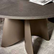 โต๊ะขยายได้ทันสมัย ขาโลหะโค้งรูปทรงประติมากรรม ดีไซน์ทันสมัย ใช้งานได้หลากหลาย เหมาะสำหรับโรงแรม วิลล่า ห้องนั่งเล่น และพื้นที่รับประทานอาหาร - Product Image 2