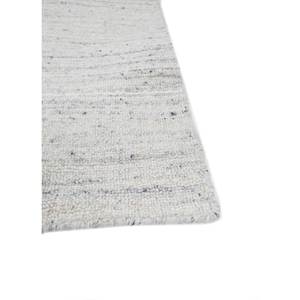 Tapis tissé à la main en laine et viscose à rayures bleues, design rectangulaire classique pour la maison, salon, modèle Hwv-64 - Product Image 4