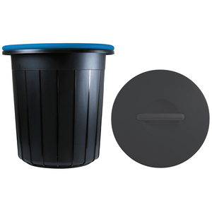 Borsa Style Eco Solution Lt. 16 - Cm. 33x33x33.5 Nero/Blu - Product Image 1
