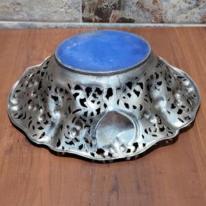 Tazón Decorativo con Diseño Floral Calado, Vajilla Decorativa para Fiestas, Comidas Festivas y Celebraciones, de la India - Product Image 5