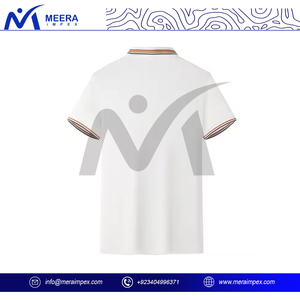 Cómodo algodón de secado rápido para hombre para polo con logotipo personalizado patrón sólido manga corta para deportes Oficina viajes al aire libre - Product Image 2