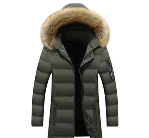 Vente en gros OEM veste bulle à capuche en fourrure pour hommes personnalisée nouvelle conception plus épaisse vestes d'extérieur longues bouffantes - Product Image 5