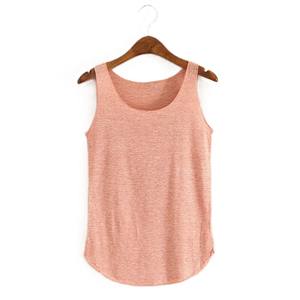 Chaleco de Yoga de secado rápido personalizado al por mayor, hermosa camiseta transpirable para Fitness al aire libre, tanque para correr con logotipo frontal, tela de Jersey - Product Image 1