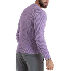 Pull-over à manches longues en coton 100% pour hommes tricots respirants d'hiver avec logo personnalisé sur le devant - Product Image 5