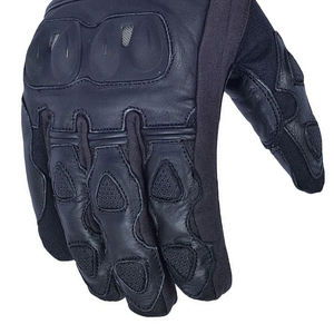 Guantes de moto de cuero de diseño personalizado de nuevo estilo Guantes de moto de fabricación profesional en color sólido - Product Image 5