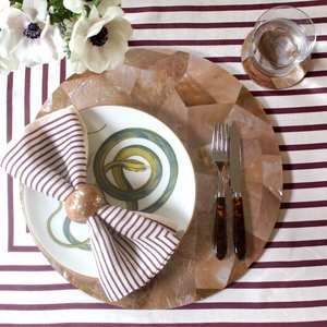 Customized Natural <b>Mother</b> of Pearl Wedding Luxury Table Napkin <b>Ring</b> Capiz Shell Inlay Napkin <b>Rings</b> Made in Vietnam - Product Image 5