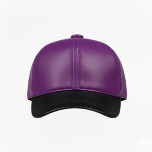 Casquettes de baseball en cuir de vache véritable de haute qualité, design personnalisé, prix de gros bon marché, pour hommes - Product Image 1