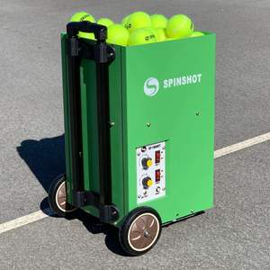 Máquina de Práctica de Tenis Portátil y Ligera con Capacidad para 120 Pelotas - Product Image 4