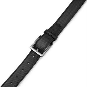 Ceinture en cuir de vachette décontractée pour hommes avec boucle en alliage 2025 Ceintures en cuir véritable de qualité supérieure avec logo personnalisé - Product Image 2