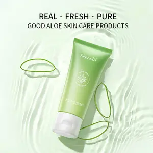 Private Brand 99% Organic Aloe Vera Gel Hydrating And Soothing Pure Facial Treatment Aloe Vera Gel