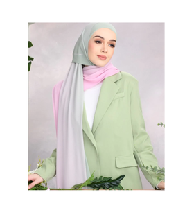 2023 Best Hot Selling Customized Crush <b>Chiffon</b> <b>Scarf</b> Islamic Niqab Face Cover Women's Traditional Muslim Clothing Accessory - Product Image 1