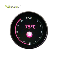 Wisecoco UART Smart Home Knob Rundes OLED-Bedienfeld TFT LCD-Modul Runddisplay Drehschalter Encoder-Knopf-Anzeige