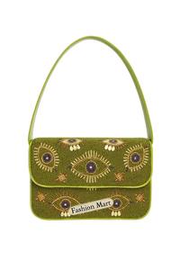 กระเป๋าถือลูกปัดลายตาปีศาจสุดฮิต งานแฮนด์เมด สะพายข้างสำหรับสุภาพสตรี - Product Image 2