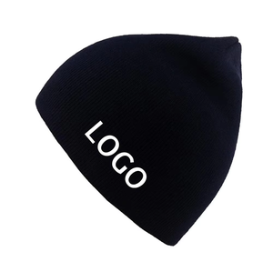 Chapeau beanie ajustable en tricot jacquard 100% laine, respirant, imperméable, chaud pour l'hiver, style streetwear, motif uni, personnalisable - Product Image 6