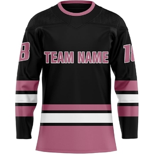 Vente chaude hommes Top Qualité Coloré Équipe Commande Personnalisé Sublimation Complète Maillot De Hockey Sur Glace - Product Image 4