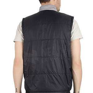 Chaqueta de Plumón sin Mangas para Hombre, Personalizada con MOQ Bajo, Último Diseño, Resistente al Viento e Impermeable, 100% Poliéster, Estilo Urbano, Invierno - Product Image 6