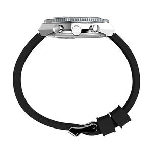 VVS Moissanite Bust อนาล็อกดิจิตอลสีดำอัลลอยด์สีดำ46mm เน้นเสียงธุรกิจโบราณนาฬิกาข้อมือฮิปฮอปเครื่องประดับ unisex - Product Image 2