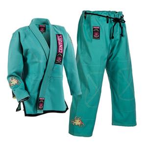 Traje de BJJ Jiu Jitsu brasileño bordado, Kimono con cinturón, uniforme de artes marciales de algodón Premium para entrenamiento, Escuela de agarre - Product Image 5