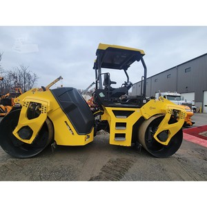 Rouleau compresseur vibrant à double tambour BOMAG BW190AD-5 de 12 tonnes 2024 pour les industries de la construction - Moteur central - Product Image 3