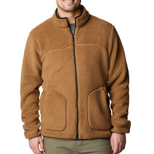 Made In Pakistan Polyester Made Men Sherpa <b>Fleece</b> <b>Jacket</b> Latest Design Sherpa <b>Fleece</b> Winter <b>Jacket</b> - Product Image 1