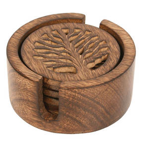 Sous-verres en céramique de style luxueux, finition naturelle, faits à la main, pour la cuisine, articles de restauration, sous-verres en forme personnalisée, ensemble de sous-verres en forme de cœur - Product Image 4