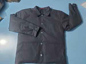 เสื้อแจ็กเก็ตทำงานผ้าแคนวาสสำหรับผู้ชาย, ผ้าฝ้าย100% ปรับแต่งได้คุณสมบัติ400มีกระเป๋า6ช่องระบายอากาศ GSM กันน้ำป้องกันไฟฟ้าสถิตย์ - Product Image 4