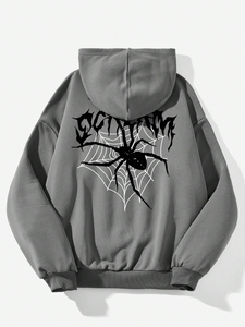 Vente en gros de pull à capuche personnalisé 100% coton pour hommes, sweat-shirt à capuche coupe ample, dernière conception, respirant, hiver - Product Image 4