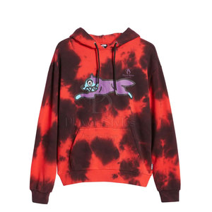 Jersey de invierno de alta calidad para hombre, Sudadera con capucha, estampado personalizado, algodón, poliéster, estilos sólidos, transpirable, 360g, Jersey teñido liso - Product Image 1