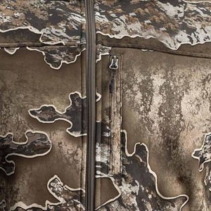 Parka de chasse à coquille souple imperméable et respirante coupe-vent pour homme Polyester/coton Vêtements de travail d'hiver - Product Image 4