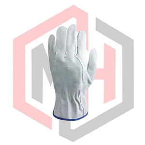 Premium Quality Cowhide Leather Driver <b>Gloves</b> Men Classic Design <b>Silicone</b>-Free Powder-Free Tear-Resistant Safety <b>Gloves</b> - Product Image 3