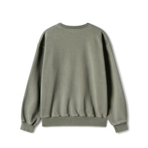 Sweat-shirt à col rond surdimensionné pour homme de qualité professionnelle, épais, ample, doux, basique, respirant et anti-humidité - Product Image 2