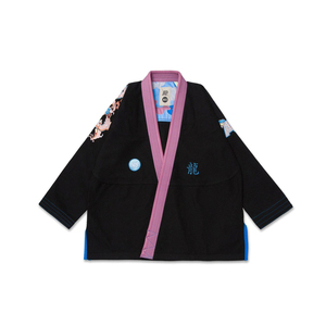 Kimono de Jiu-Jitsu BJJ de Alta Calidad, 100% Algodón, Color Negro, Unisex, Nuevo, Uniforme Shoyorol GI, Logotipo Personalizado, Artes Marciales - Product Image 2